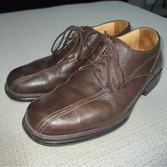 Stephan Bossi Handmade Brown Oxfords Leather Upper Insole Lining Men’s 8M 051666